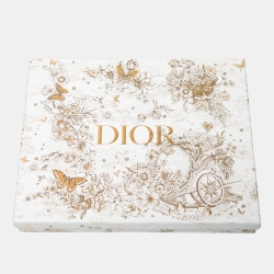 Pre Owned Dior Red Toile de Jouy Motif Silk Chez Moi Pajama Set M