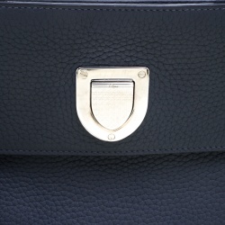 Pre Owned Dior Grey Leather Medium Diorever Bag