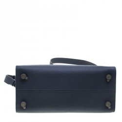 Pre Owned Dior Grey Leather Medium Diorever Bag