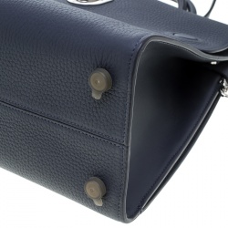 Pre Owned Dior Grey Leather Medium Diorever Bag