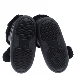مملوكة مسبقًا Dior Black Fabric Moon Boots Size 43