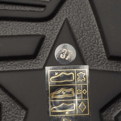 Pre Owned Dior Black Quilted Leather Dtwist Slides Size 37