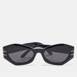Pre Owned Dior Black Signature B1U Cat Eye Sunglasses