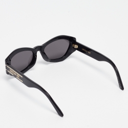 Pre Owned Dior Black Signature B1U Cat Eye Sunglasses