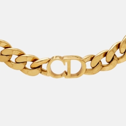 Dior CD Danseuse Étoile Gold Tone Bracelet
