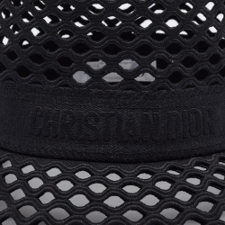 Dior Black Mesh Bucket Hat 