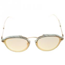 Pre Owned نظارة شمسية ديور سو ريال GBZ0J ذهبية وردية