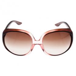 مملوكة مسبقًا Dior Pink Glossy 1 Oversized Square Sunglasses