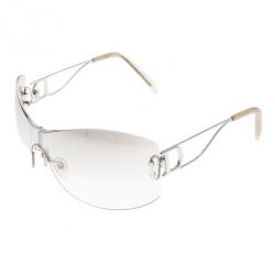 مملوكة مسبقًا Dior Silver Miss Diorella Shield Sunglasses