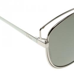 Pre Owned Dior Black Sideral 2 Cat Eye Sunglasses