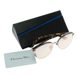 مملوكة مسبقًا Dior Pink 1SK0J Titanium DiorMurmure Limited Edition Pink Cat Eye Sunglasses