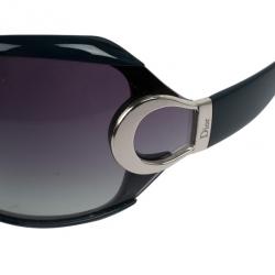 Pre Owned Dior Blue Stronger 2 Shield Sunglasses