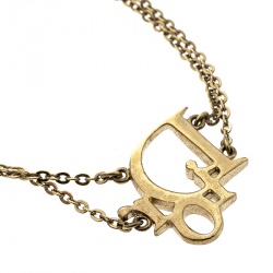 Pre Owned سوار ديور أوبليك كريستال ذهبي اللون 20 سم