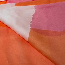 Pre Owned Dior Multicolor Printed Silk Square Scarf