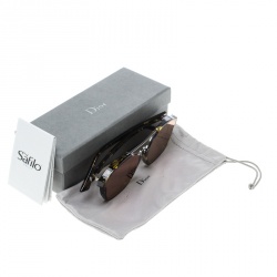 مملوكة مسبقًا Dior Tortoise/Pink TVZ9Z Dior Abstract Wayfarer Sunglasses