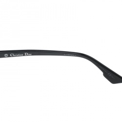 Pre Owned Dior Silver/Black 8070T Dior Abstract Wayfarer Sunglasses
