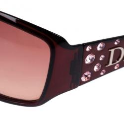 مملوكة مسبقًا Dior Purple Sparkling 2 Strass Women's Sunglasses