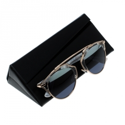 Pre Owned نظارة شمسية ديو سو ريل 1TL90 ذهبية/زرقاء