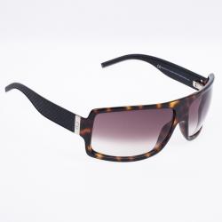 مملوكة مسبقًا Dior Brown Black-Tie Rectangle Womens Sunglasses