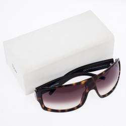 مملوكة مسبقًا Dior Brown Black-Tie Rectangle Womens Sunglasses