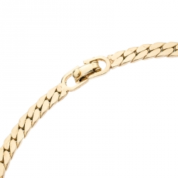 مملوكة مسبقًا شوكر ديور مرصع كريستال ذهبي اللون