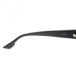 Pre Owned Dior Homme Black / Grey Mirrored Gradient 8070T Dior Hit Square Sunglasses