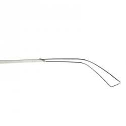 Pre Owned Dior Silver/Black DIOR Sideral 2 JB0SF Cat Eye Sunglasses