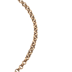 Pre Owned  سوار ديور CD هاف لؤلؤ صناعي ذهبي 