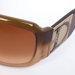 مملوكة مسبقًا Dior Brown Shaded 1 Womens Sunglasses