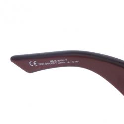 مملوكة مسبقًا Dior Brown Shaded 1 Womens Sunglasses