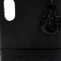 Pre Owned Dior Black Leather iPhone X Case