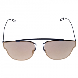 Pre Owned Dior Blue Homme Mirror Sunglasses