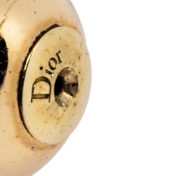 مملوكة مسبقًا Dior Tribales Two Tone Stud Earrings