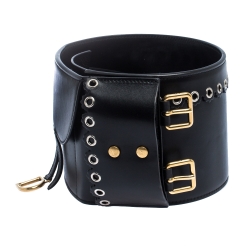 Dior Black Leather Saddle Belt 75CM Dior | TLC