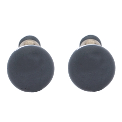 Pre Owned أقراط ديور تريبالز لؤلؤ صناعي رصاصية فضية اللون