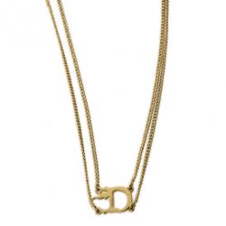 مملوكة مسبقًا Christian Dior D Necklace