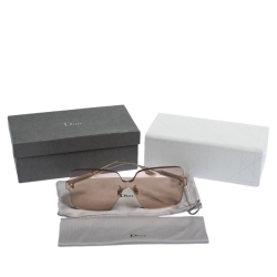 مملوكة مسبقًا نظارة شمسية ديور DiorColorQuake 1 ذهبية/ وردية