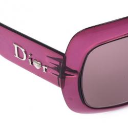 مملوكة مسبقًا Christian Dior Purple Extralight1 Square Womens Sunglasses