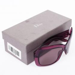مملوكة مسبقًا Christian Dior Purple Extralight1 Square Womens Sunglasses