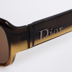 مملوكة مسبقًا Christian Dior Brown Latina Girl 5 Shield Women Sunglasses