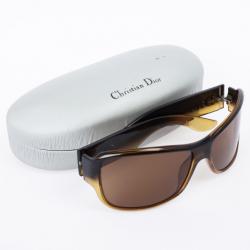 مملوكة مسبقًا Christian Dior Brown Latina Girl 5 Shield Women Sunglasses