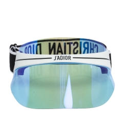 Christian Dior Black/White Dior Club1 Sun Visor