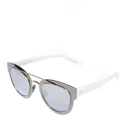 Pre Owned Dior Silver Mirror Gradient LMJ96 DiorChromic Sunglasses