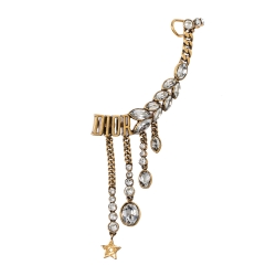 مملوكة مسبقًا Dior Crystal Dio-r-Evolution Single Ear Cuff