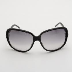 مملوكة مسبقًا Christian Dior Black Diorita1 Oversized Square Sunglasses
