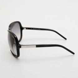 مملوكة مسبقًا Christian Dior Black Diorita1 Oversized Square Sunglasses