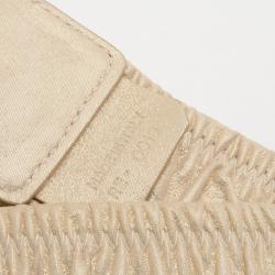 Pre Owned Christian Dior Dull Gold Belt Size S