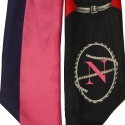 Dior Multicolor ABCDior N Mitzah Silk Bandeau Scarf