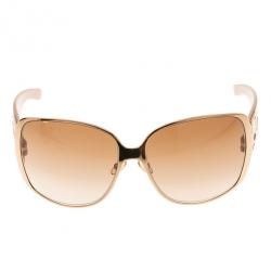 Pre Owned نظارة شمسية ديور إيندينايت 1 مربع كبير ذهبية