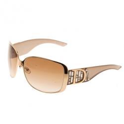 Pre Owned نظارة شمسية ديور إيندينايت 1 مربع كبير ذهبية